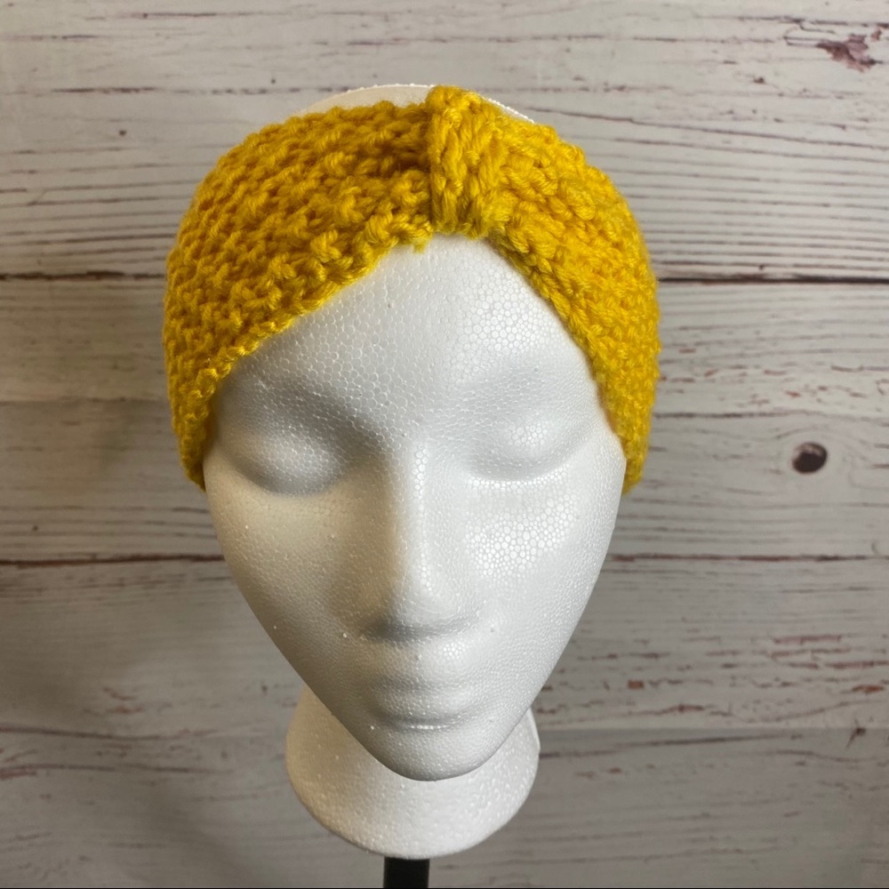 💫Knit Crochet Turban Head/Ear Warmer